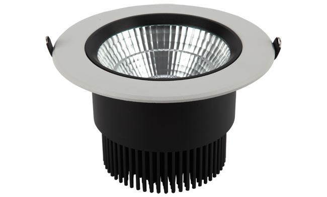 LED 5寸18W  COB 圓形嵌燈 開孔135mm黃光白光中性光