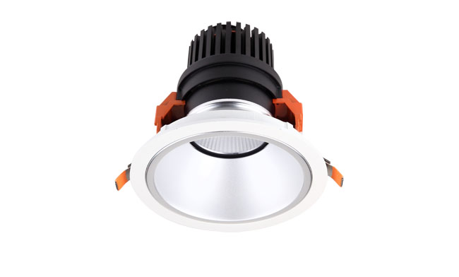 LED 30W COB洗墻筒燈開孔尺寸185mm