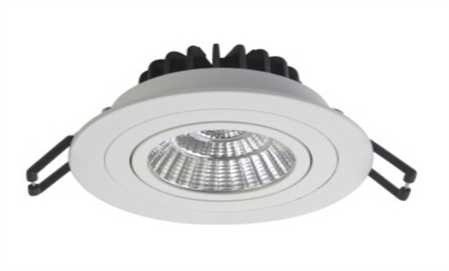 LED 7W COB嵌燈可調角度 開孔80mm 黃光白光中性光